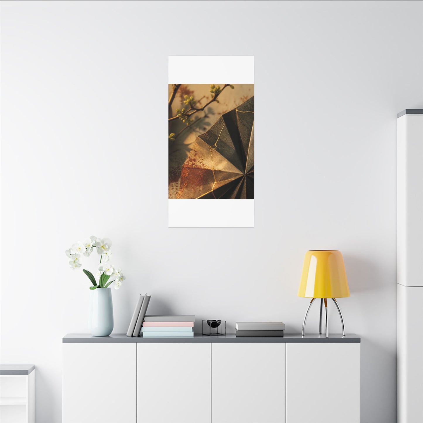 Ma Paper Fold Canvas Art - Kintsugi Broken Beauty