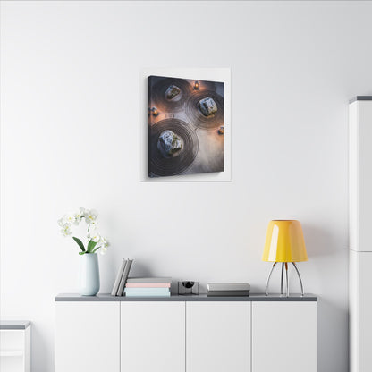 Candlelight Rock Garden Canvas Art - Japandi Ma