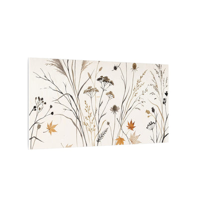 Dawn Dried Flowers Canvas Art - Japandi Kanso