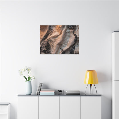 Candlelight Silk Drape Canvas Art - Japandi Mono No Aware