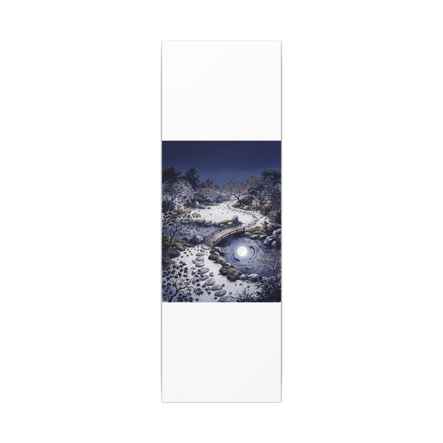 Torii Gate Enso Canvas Art | Contemplative Zen Art