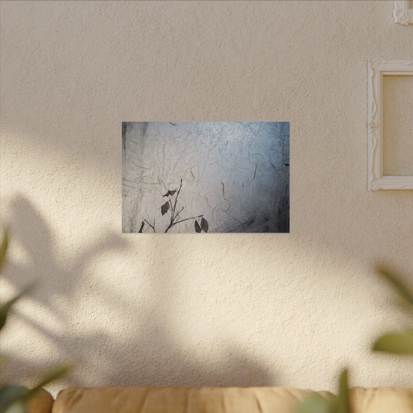 Moonlight Shoji Screen Canvas Art - Japandi Shibui