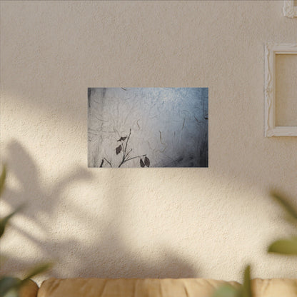 Moonlight Shoji Screen Canvas Art - Japandi Shibui