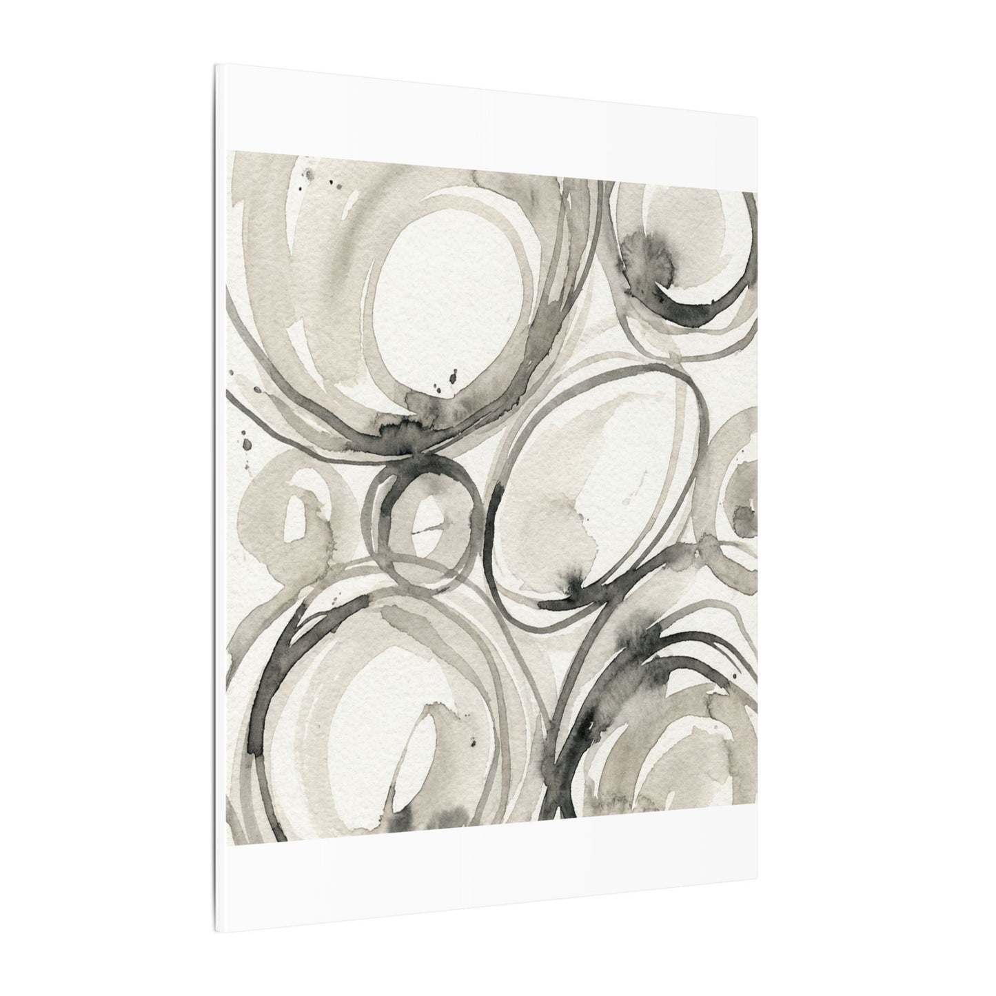 Handcrafted Feel Japandi Watercolor Canvas Art