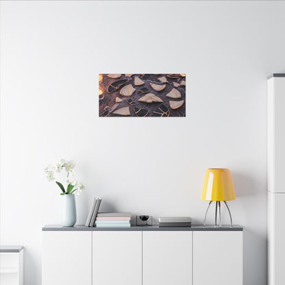 Winter Broken Pottery Broken Beauty Canvas Art | Beautiful Decor