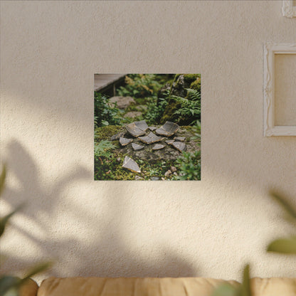 Summer Broken Pottery Gold Repair Canvas Art | Resilient Decor