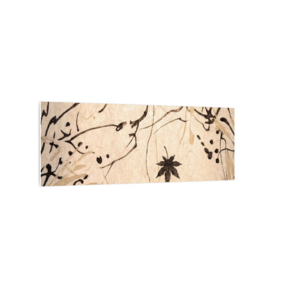 Golden Hour Shoji Screen Canvas Art - Japandi Fukinsei