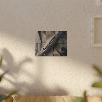 Paper Fold Canvas Art | Spring Japandi Japanese Pattern Art