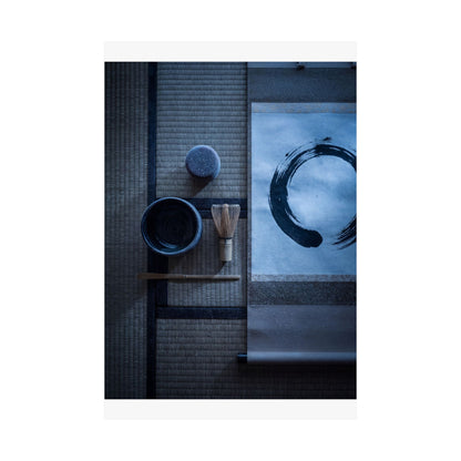 Seijaku Tea Ceremony Wall Art Print - Zen Enso