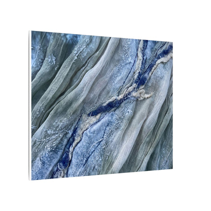 Moonlight Silk Drape Canvas Art - Japandi Mono No Aware