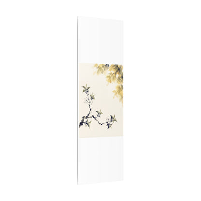 Kanso Cherry Blossom Canvas Art - Zen Sumi E