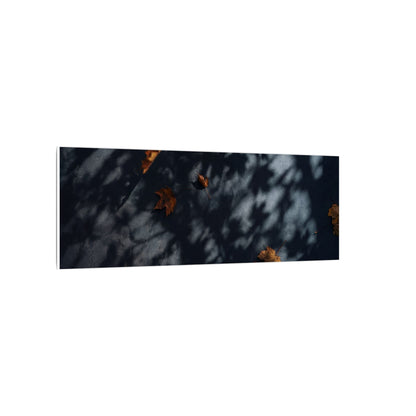Autumn Shadow Play Shadow Zen Canvas Art | Atmospheric Decor