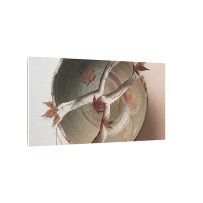 Dawn Ceramic Bowl Canvas Art - Japandi Fukinsei