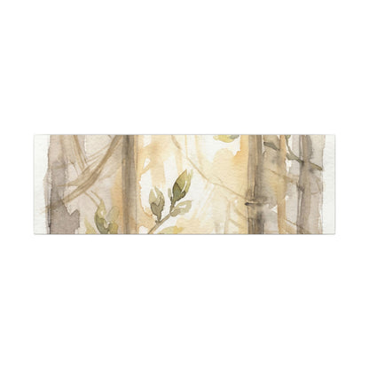 Shoji Screen Spring Canvas Art | Japandi Cozy Design