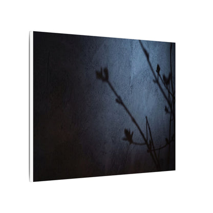 Shadow Play Canvas Art | Spring Dark Japandi Moody Minimal Art