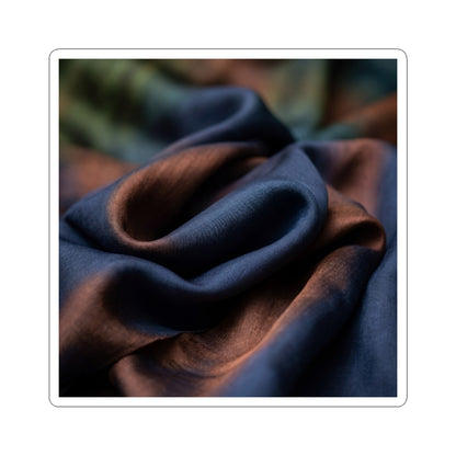 Shibui Silk Drape Sticker - Dark Japandi Shadow Zen