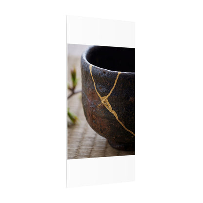 Dawn Tea Ceremony Canvas Art - Kintsugi Mono No Aware