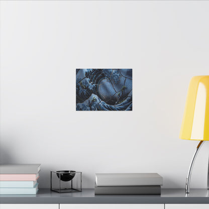 Ocean Wave Spring Canvas Art | Kintsugi Artful Design