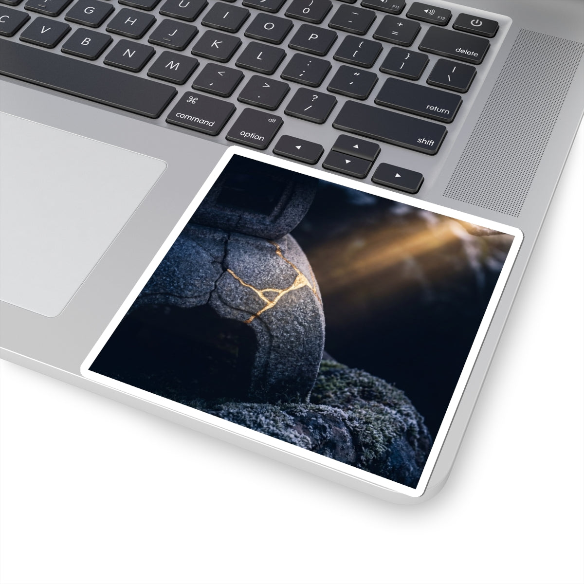 Resilient Moonlit Garden Sticker - Broken Beauty Kintsugi