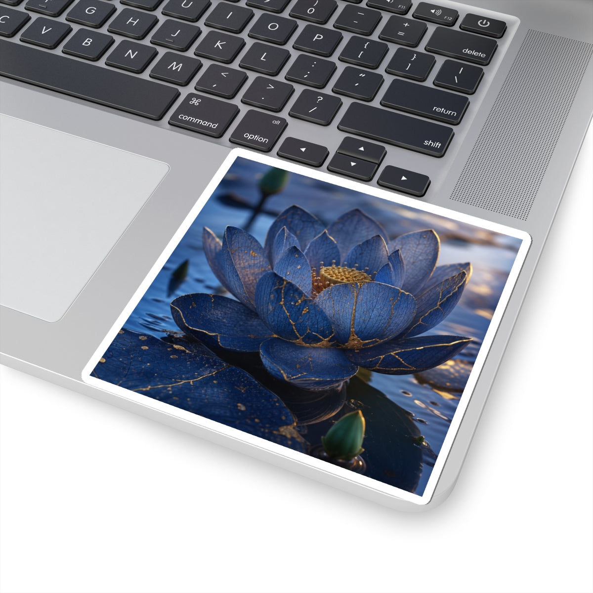Lotus Flower Spring Sticker | Kintsugi Philosophical Design