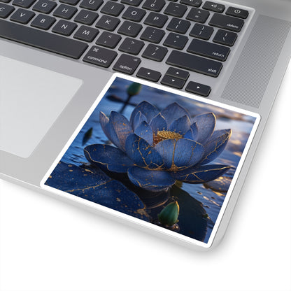 Lotus Flower Spring Sticker | Kintsugi Philosophical Design