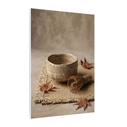 Ma Tea Ceremony Canvas Art - Japandi Texture Art Print