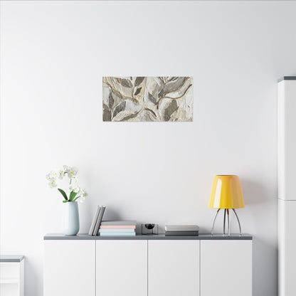 Japandi Textured Canvas Art