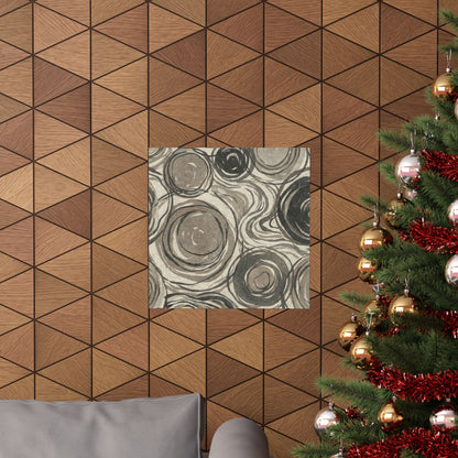 Wabi-sabi Pattern Japandi Japanese Pattern Wall Art Print