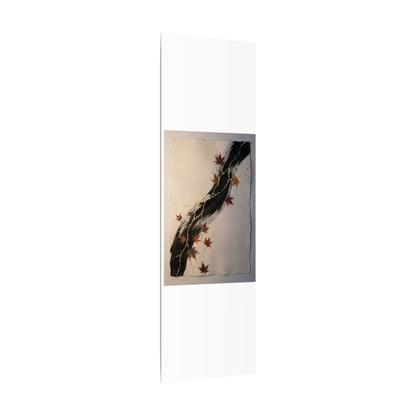 Dawn Ink Brushstroke Canvas Art - Kintsugi Ma