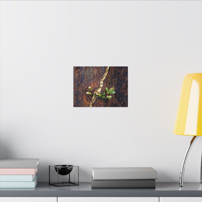Overcast Rust Patina Canvas Art - Kintsugi Datsuzoku