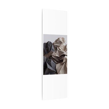 Neutral Paper Fold Canvas Art - Texture Japandi