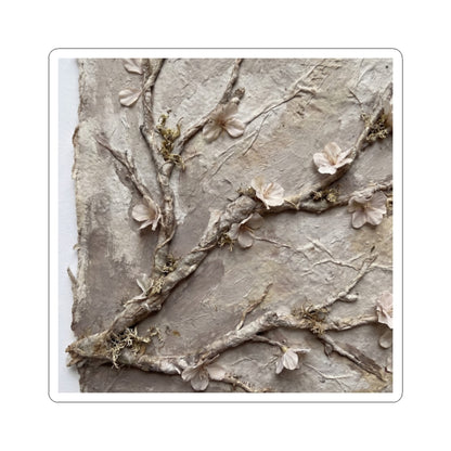 Overcast Cherry Blossom Sticker - Japandi Fukinsei