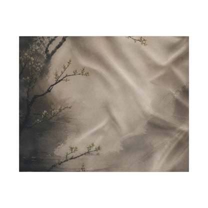Silk Drape Canvas Art | Spring Japandi Japanese Pattern Art