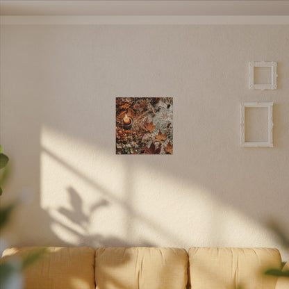 Candlelight Dried Flowers Canvas Art - Japandi Seijaku