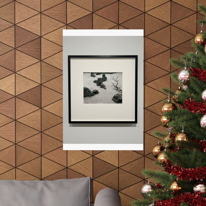 Karesansui Dry Zen Karesansui Wall Art Print