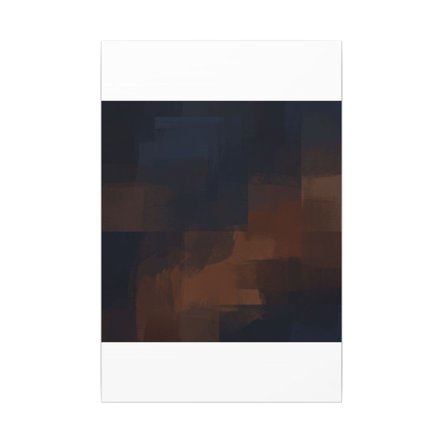 Wabi-sabi Minimal-line Japandi Charcoal Canvas Art