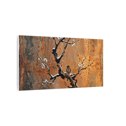 Datsuzoku Rust Patina Canvas Art - Zen Sumi E