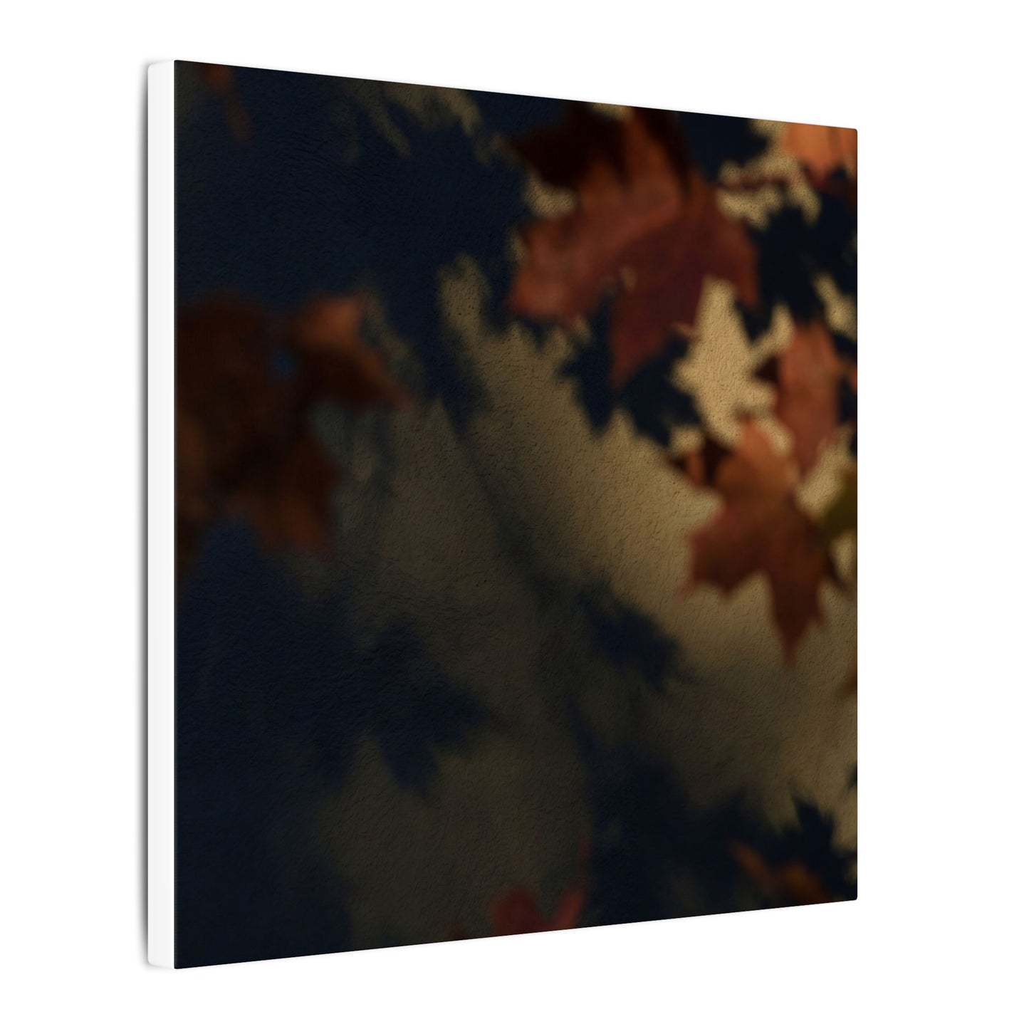 Shadow Play Canvas Art | Autumn Dark Japandi Moody Minimal Art