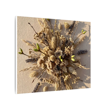 Dried Flowers Spring Canvas Art | Japandi Earthy Design