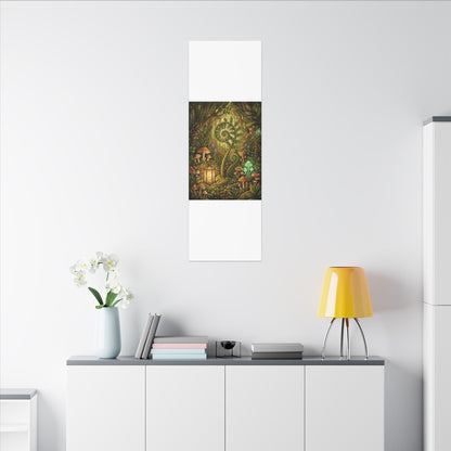 Elegant Ceramic Bowl Canvas Art - Minimal Line Japandi