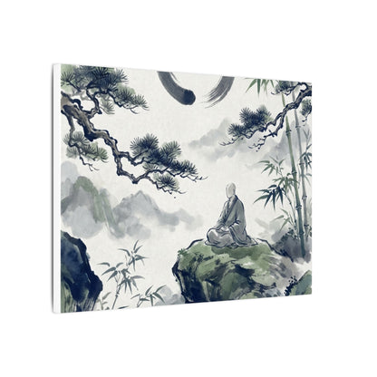 Zen Sumi-e Canvas Art