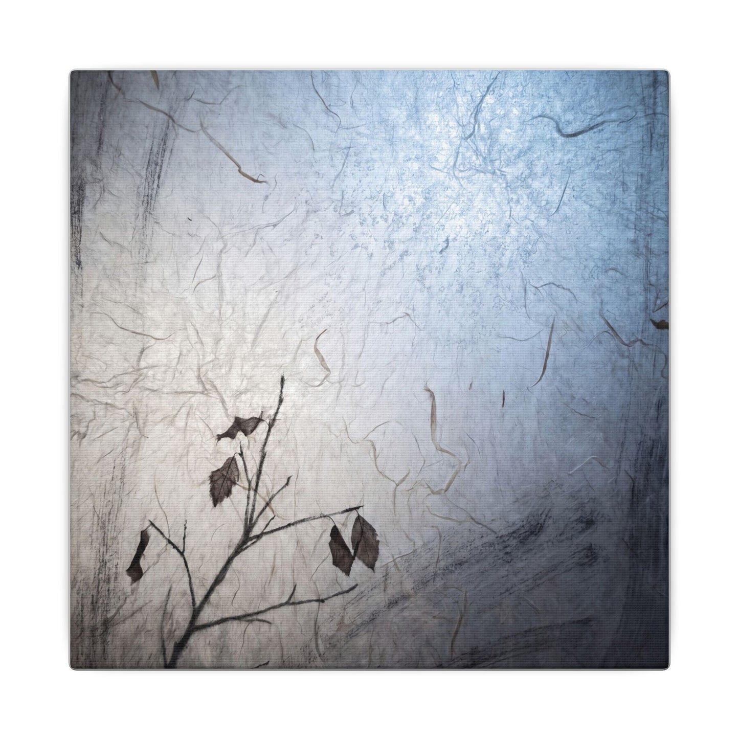 Moonlight Shoji Screen Canvas Art - Japandi Shibui