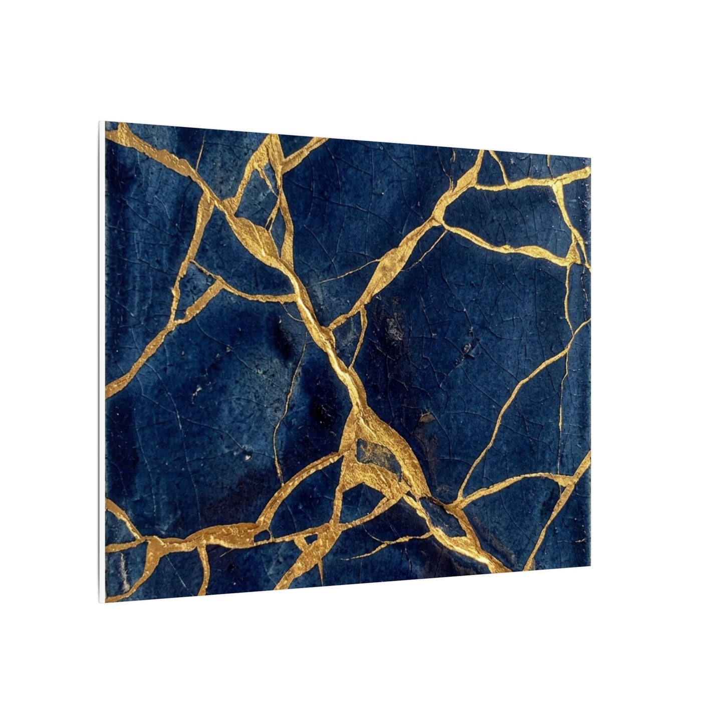 Kintsugi Crackle Canvas Art