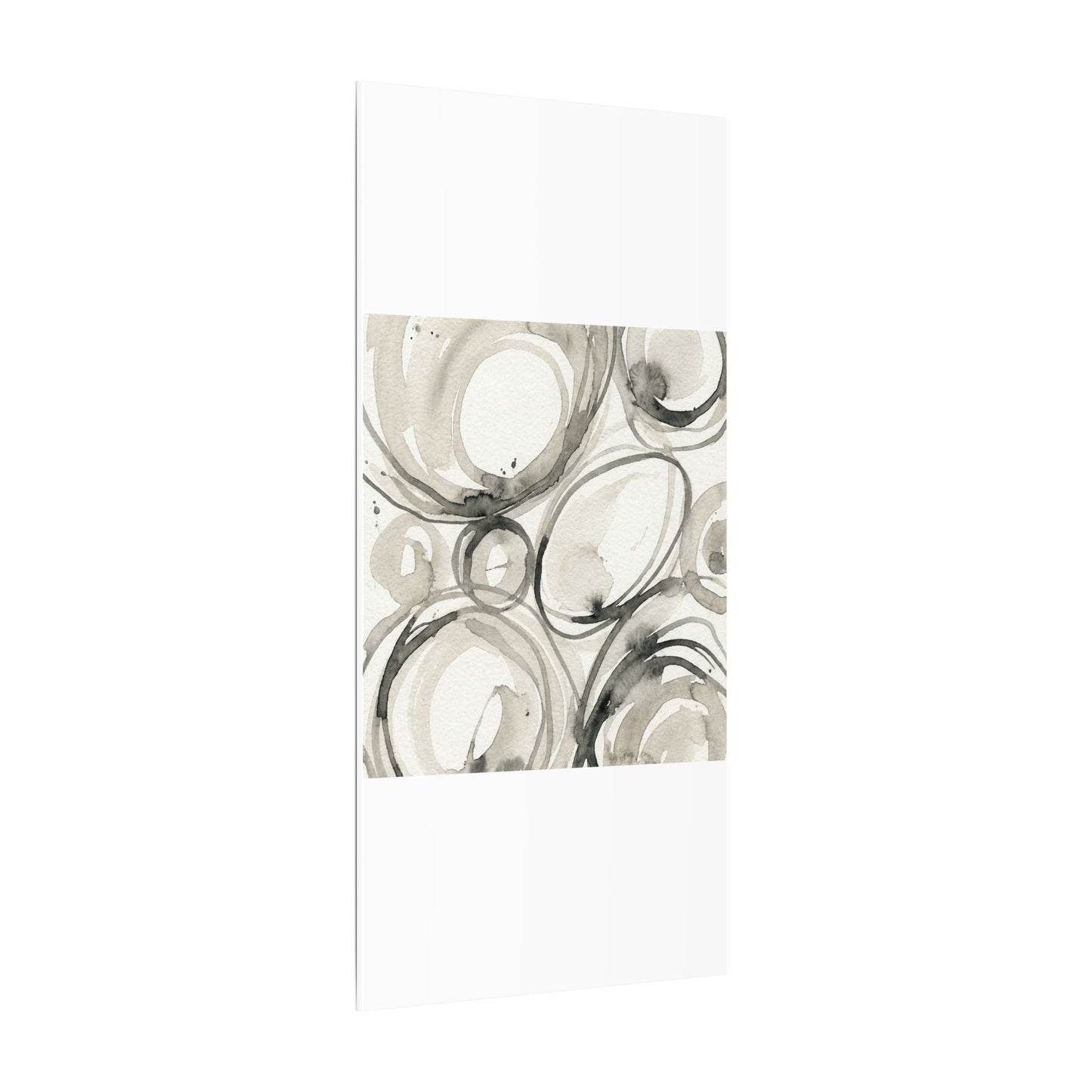 Handcrafted Feel Japandi Watercolor Canvas Art
