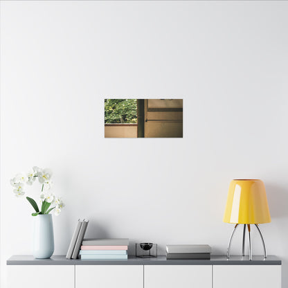 Tea Ceremony Enso Canvas Art | Serene Zen Art