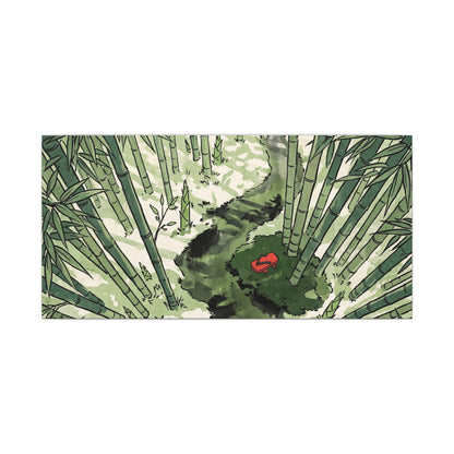 Peaceful Bamboo Grove Canvas Art - Ukiyo E Inspired Zen