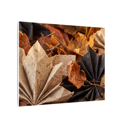 Paper Fold Texture Canvas Art | Elegant Japandi Art