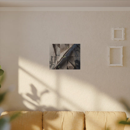 Paper Fold Canvas Art | Spring Japandi Japanese Pattern Art
