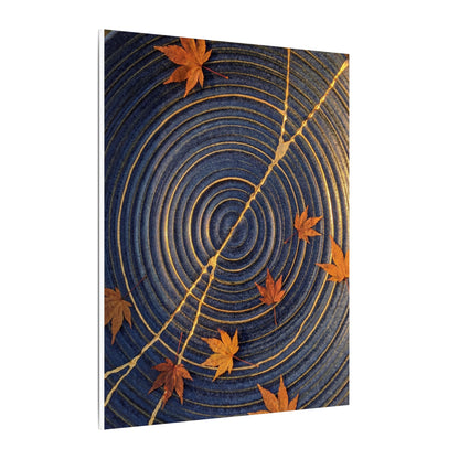 Water Ripple Gold Repair Canvas Art | Healing Kintsugi Art