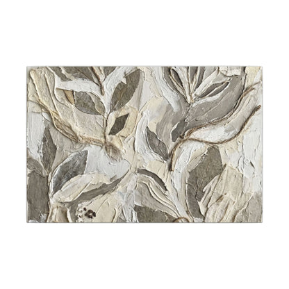 Japandi Textured Canvas Art